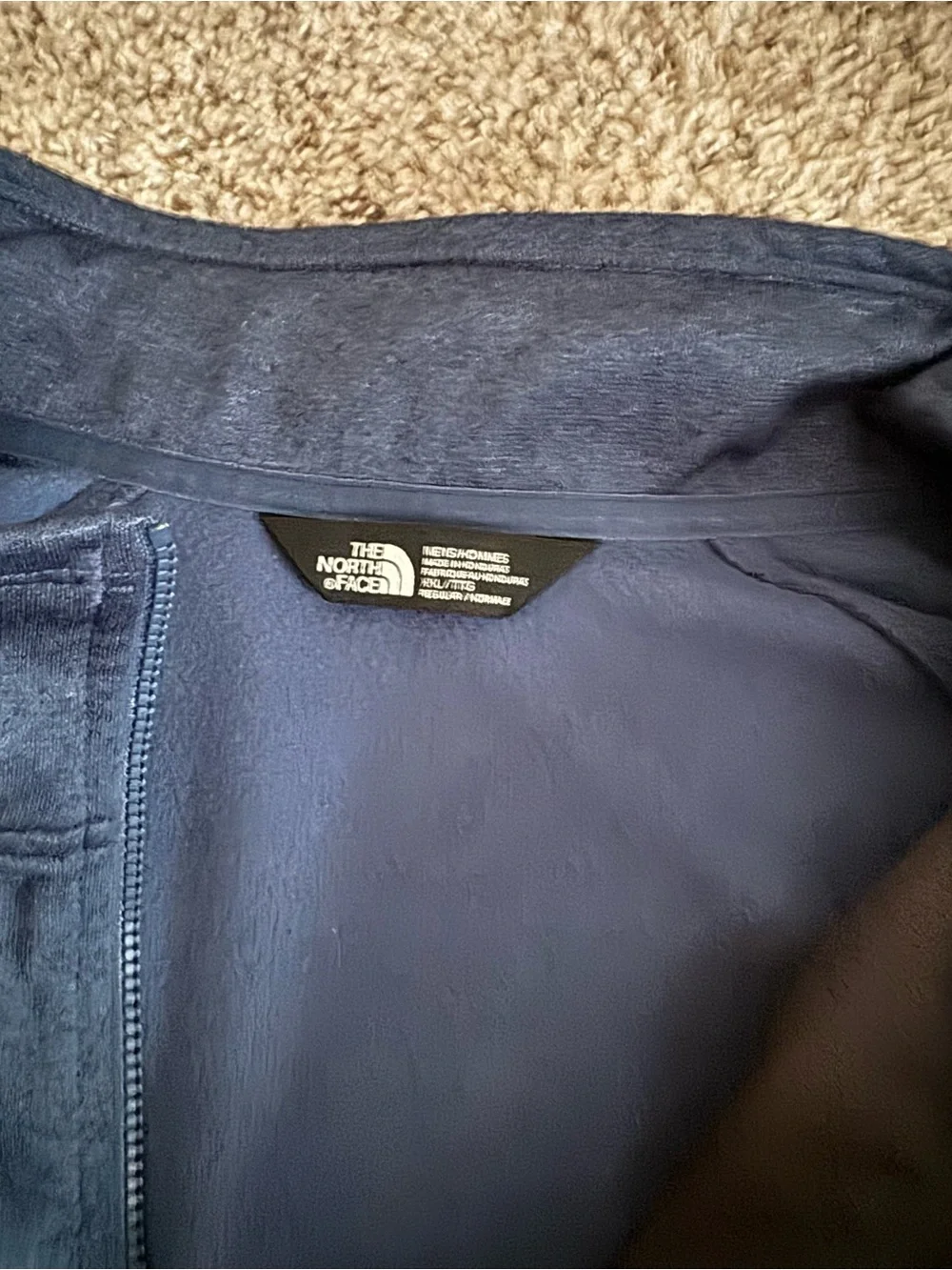 The North Face Navy Blue Quarter-Zip Pullover